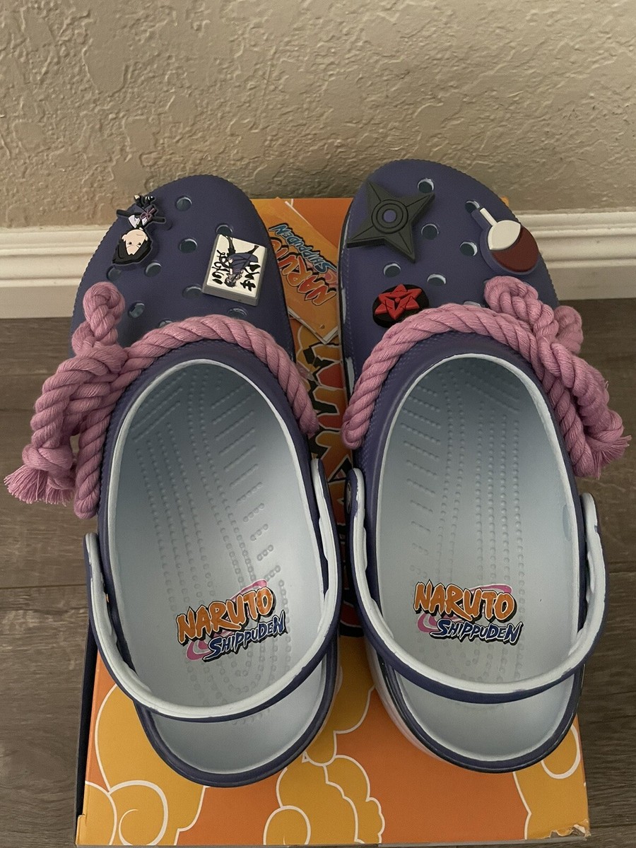 NEW BUNDLE Crocs x NARUTO ITACHI & SASUKE UCHIHA CLASSIC NEW BUNDLE Crocs x NARUTO ITACHI & SASUKE UCHIHA CLASSIC