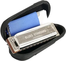 EASTTOP Diatonic Harmonica Key of C/A/G Blue Harmonica Wood Comb Mouth Organ US