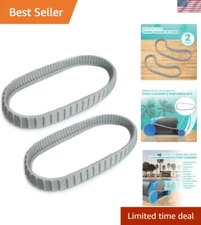 2 Pack Gray Replacement Tracks 10" Pool Cleaner Parts Durable Robust Use