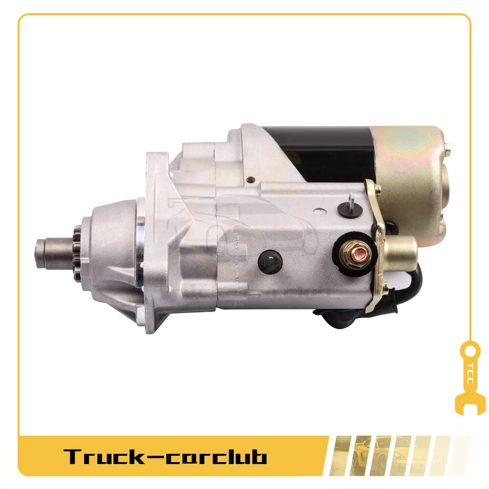 Motor de arranque 116930A1 apto para cargadoras CASE - retroexcavadora 480C 480D 480LL 580C 580D Foto 3 de 4