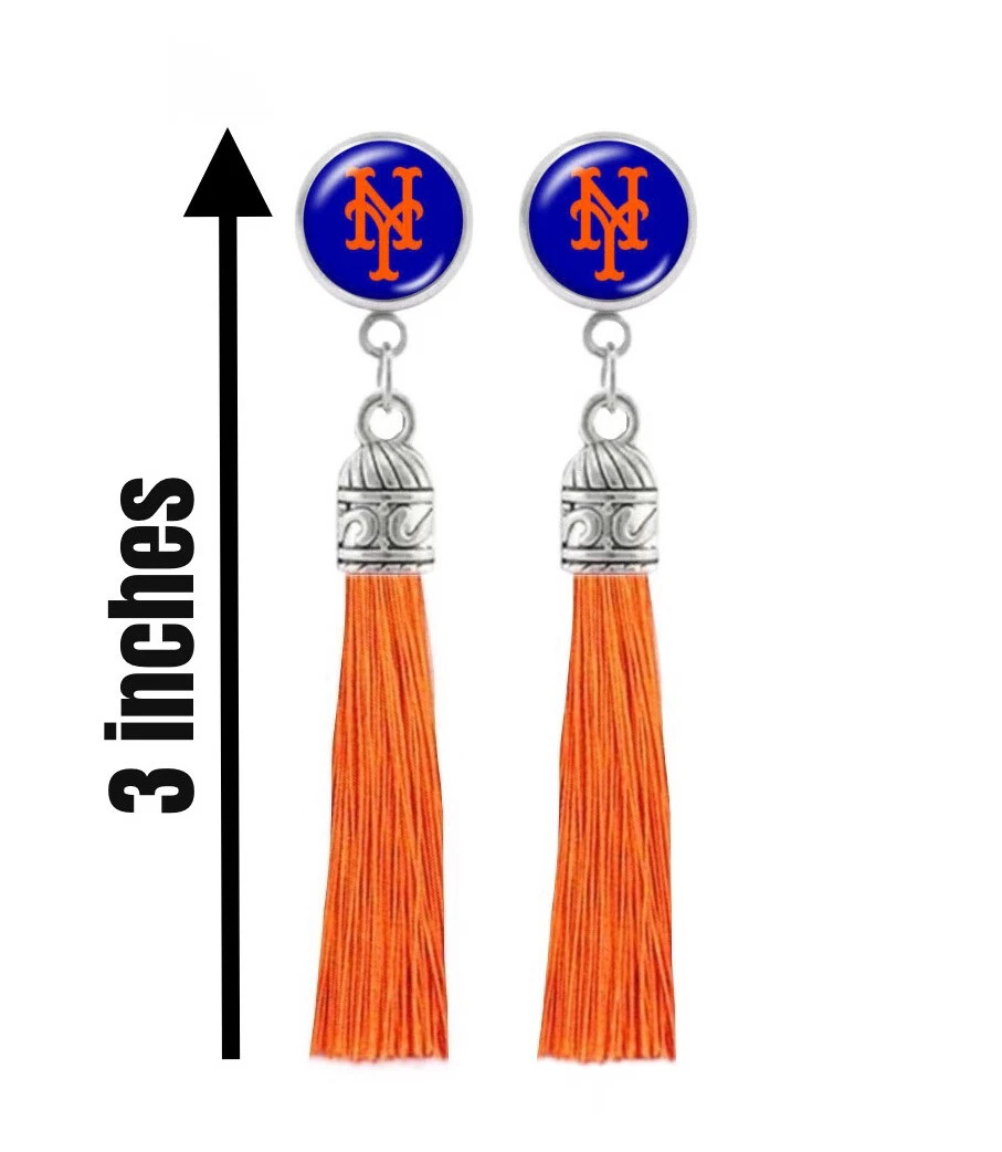 Mets earrings store