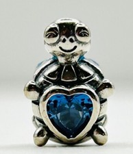 925 Sterling Silver Sea Turtle Charm Pendant For Bracelet Or Necklace