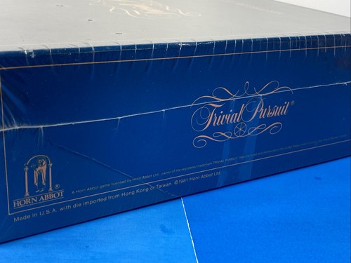 1981 Original Trivial Pursuit Master Factory Sealed Game Genus Edition NEW No. 7 - Picture 6 of 14