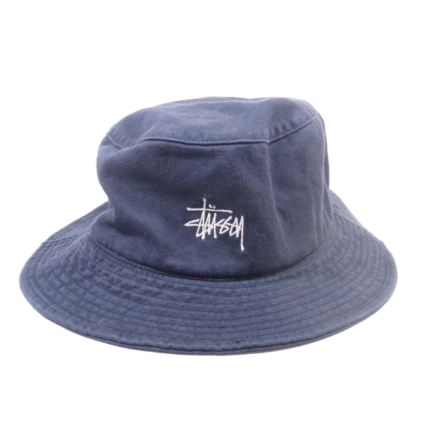 Vintage Stussy Bucket Hat Navy Blue Size Small/Medium | eBay