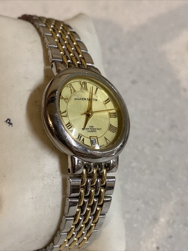Vintage Jaclyn Smith Watch Womens Silver And Gold Tone Quartz New Battery - Picture 2 of 4