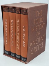 The Folio History of Ancient Greece (4v.) - Folio Society - 2002 1st edition