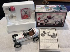 LENNOX AUTHENTIC 1/6 "1920'S RACER" DIE CAST PEDAL CAR BANK REPLICA