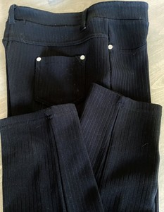 mix & co black stretch pants