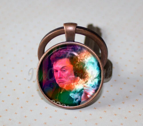 Handmade Celebrity llaveros, anillos y estuches para hombres