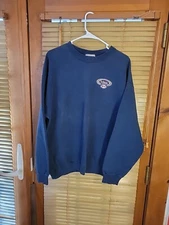 Vintage Pfizer Schick Promo Sweatshirt Hanes 90s Men's L Viagra Drugs Pharmacy 