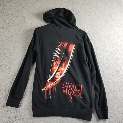 Mens Hoodies Black Savage Hoodie Be Savage Black Premium Poly