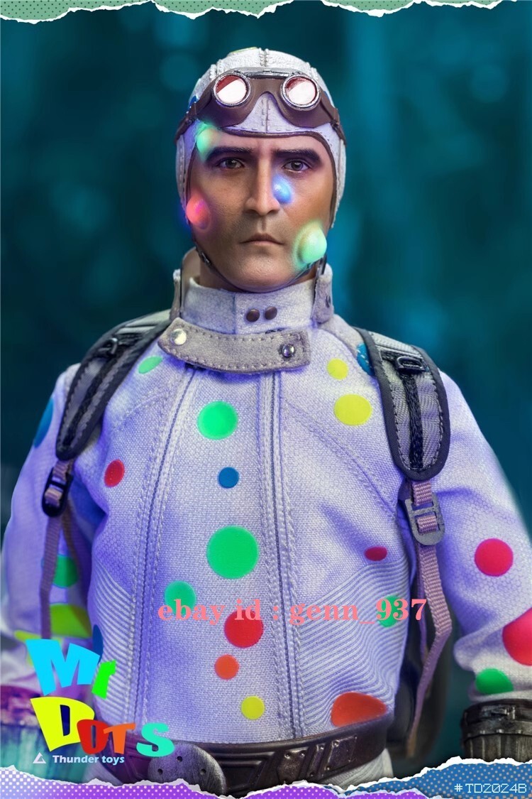 Thunder Toys Mr Dots 1/6 アクションフィギュア Thunder Toys 1/6 Mr Dots TD2024A Normal Version Action