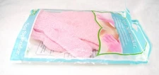 Evri Spa Splendor Pair of Pink Exfoliating Gloves NEW in bag