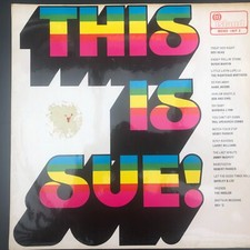 'THIS IS SUE' Original 1969  ISLAND IWP 3  Pink Eye R'n'B Compilation Vinyl