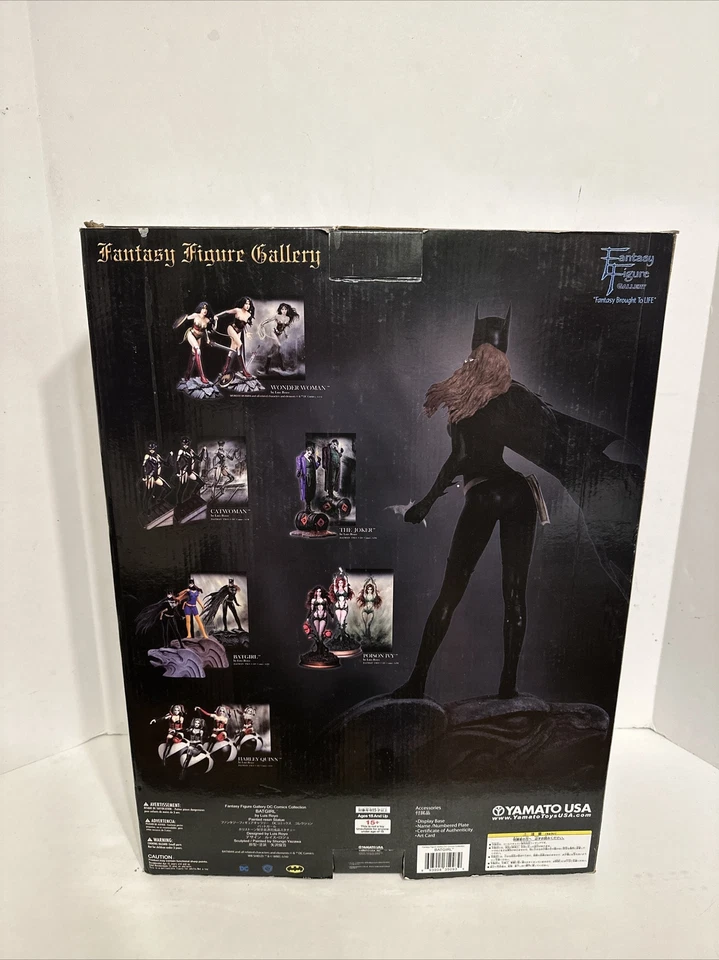 Yamato Batgirl Fantasía Figura Galería Pintura Resina Estatua DC Comics Escala 1:6 Foto 4 de 4