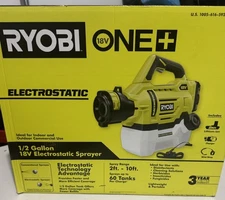 *NEW*RYOBI ONE+ 18V Cordless Electrostatic Sprayer Kit Inc. BATTERY & CHARGER