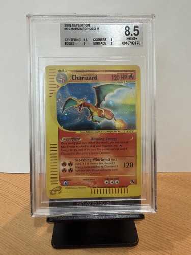 Charizard graded BGS 8.5 for sale on eBay