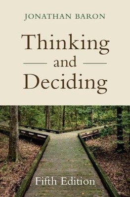 Thinking and Deciding Baron Hardback Cambridge University Press 9781009263634 5e