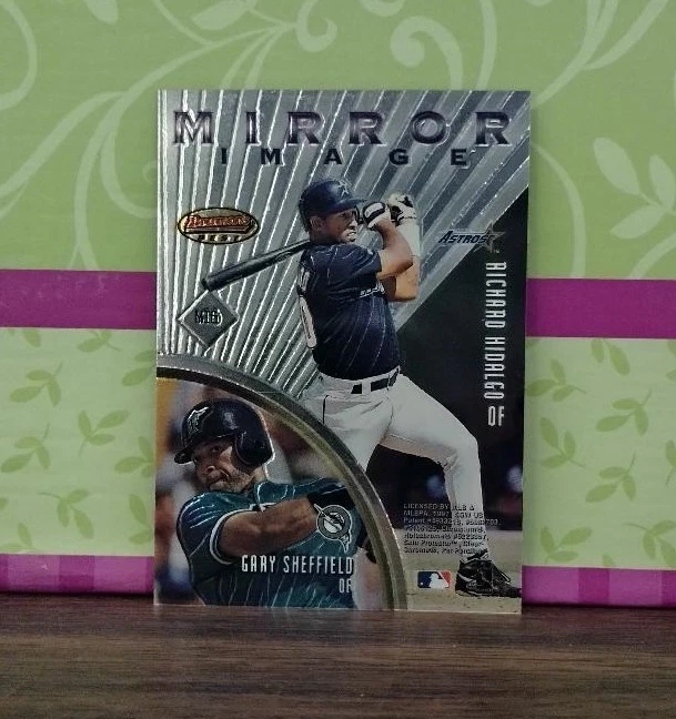 1997 Bowman's Best Inverted #MI6 Juan Gonzalez Sheffield Guillen Hidalgo ! - Image 2 of 2