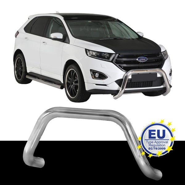 FrontbüGel Edelstahl Passend FüR Ford Edge Ab 2016 Ø76Mm-image