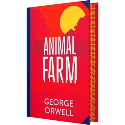 Animal Farm by George Orwell (Deluxe Hardback Sprayed Edge Edition) Book | TODO - Image 1 of 2