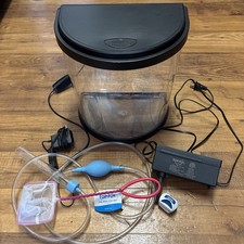 Top Fin 2 Gallon Aquarium Kit with LED Light and Filter, Plastic Tank