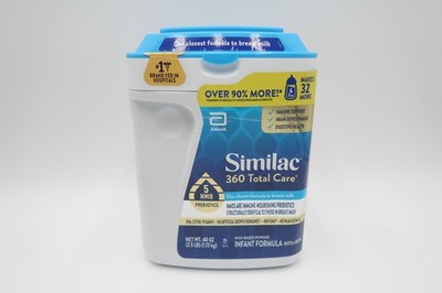 Similac 360 Total Care with 5 HMO's Non-GMO InfantFormula Powder 40oz EXP 4/27