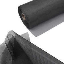   Window Screen Replacement Mesh 36In 90Cm W X 100Ft 30M L, Pet Proof Window D