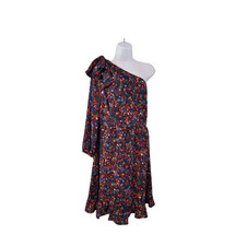 J Crew nwt dress womens size 8 one shoulder kaleidoscope star print