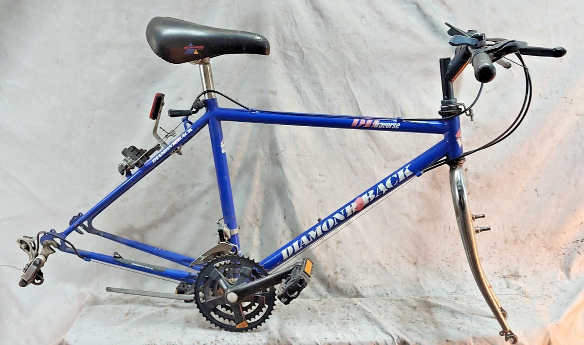 1993 Diamondback Traverse DB MTB Bike Frame Set M Hardtail