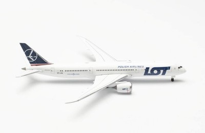 Herpa Wings 1:500 536646 LOT Polish Airlines B787-9 Dreamliner SP-LSG