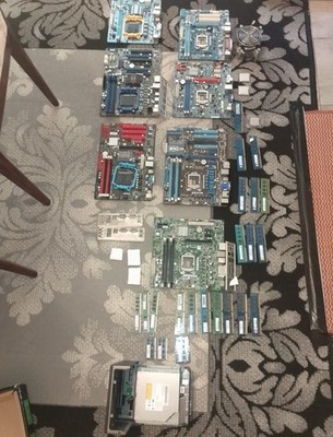 pc ersatzteile intel amd mainbord +cpu+ Minipc Dachboden Fund 