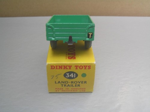 Dinky Toys 341 Land Rover Trailer made in England Superb Condition Mint in Box - Picture 6 of 11