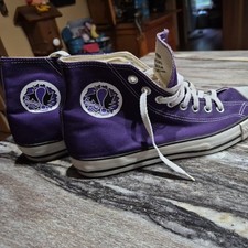 WAM NET High Top Sneakers Purple Size 10 1/2