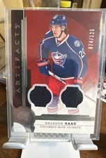 2016-17 Upper Deck Artifacts - Stars Brandon Saad #126 Dual Materials /125 (MEM)