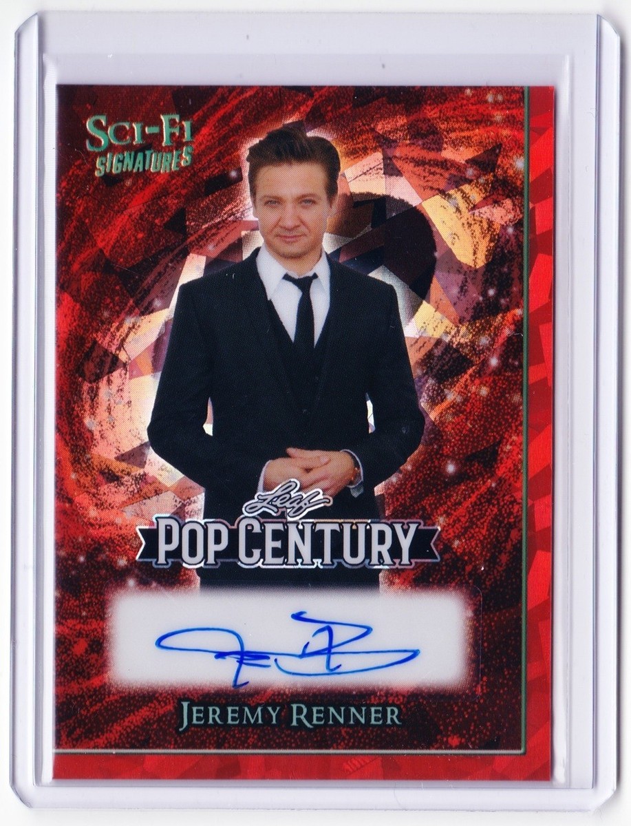 ドナルド・ギブ Donald Gibb サイン POP CENTURY 2/2 Jeremy Renner 2026 Leaf Metal Pop Century Autograph # 2/2 !! Auto