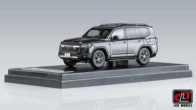 1:64 Diecast Alloy Model Car LC300 GR Sport Gray SUV 4x4 Collection