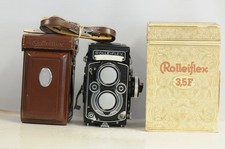 Rolleiflex 3.5F Xenotar with Cap, Case, Strap, Diffuser, Manual  Box