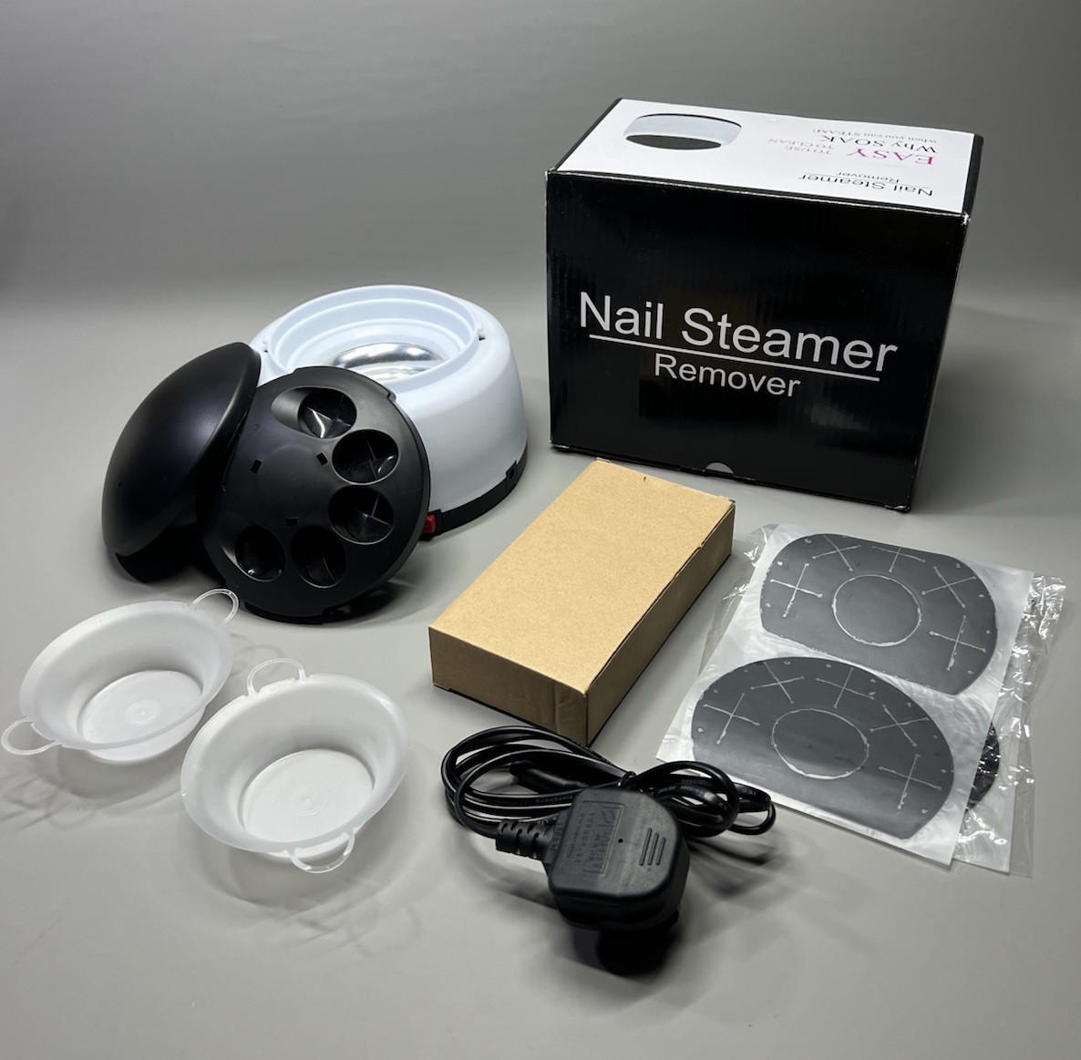 Gel Polish Remover Machine Steamer Suitable for Nail Polish Acrylic Shellac 36W