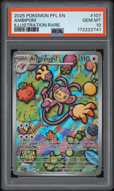 Ambipom #107 (Phantasmal Flames)