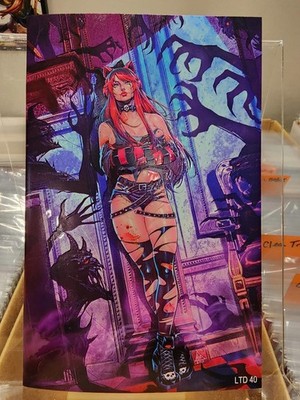 Scarlett #3 Hedwin Zaldivar Kickstarter 3D Embossed 2024 Bloody Ltd To 40!!!
