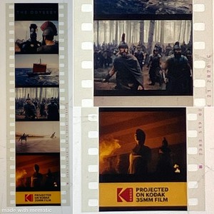 The Odyssey Promo 35mm Film Strip Kodak Film Christopher Nolan Rare