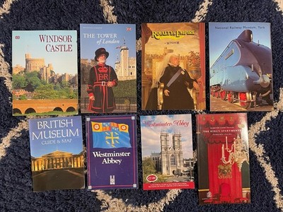Lot 8 London England Tour Travel Guide Museum History Books WESTMINSTER Tower