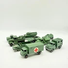 Matchbox Lesney Military including tank transporter Matchbox Regular Wheels