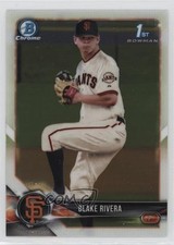 2018 Bowman Draft Chrome Blake Rivera #BDC-80 0w8f