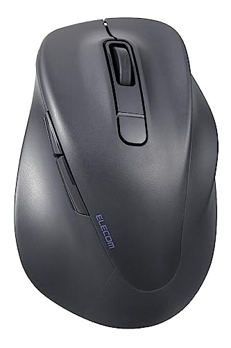 ELECOM Bluetooth Wireless Ergonomic Shape Mouse Silent Click Right Hand - Picture 1 of 1