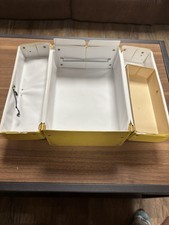 Vintage 1964 Skipper Barbie's Little Sister Yellow Doll Carrying Case