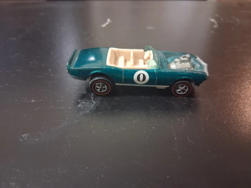 De colección 1969 Hot Wheels Redline Light My Firebird Aqua Bonito Foto 2 de 4