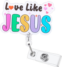 Inspirational Medical Badge Reel  Retractable ID Holder for Healthcare Professi