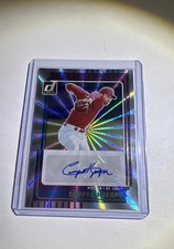 2025 Panini Donruss - Signature Series Cooper Hjerpe #SG-CHJ Laser (AU, RC)